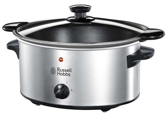 Pomalý hrniec s odnímateľným kastrólom RUSSELL HOBBS Cook@Home 22740-56 nerez Pomalý hrniec s odnímateľným kastrólom RUSSELL HOBBS Cook@Home 22740-56 nerez