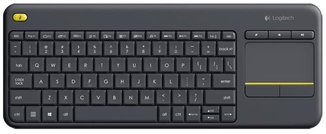 Klávesnica Logitech Wireless K400 Plus, US
