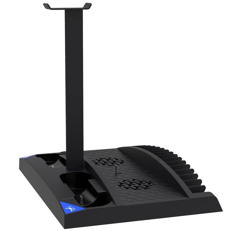 Dokovacia stanica iPega P5013 s chladením pre PS5 a PS5/PSMove Controller čierna Dokovací stanice iPega P5013 pro PlayStation 5