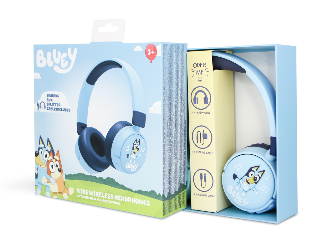 Slúchadlá OTL Technologies Bluey Wireless modrá Slúchadlá OTL Technologies Bluey Wireless modrá