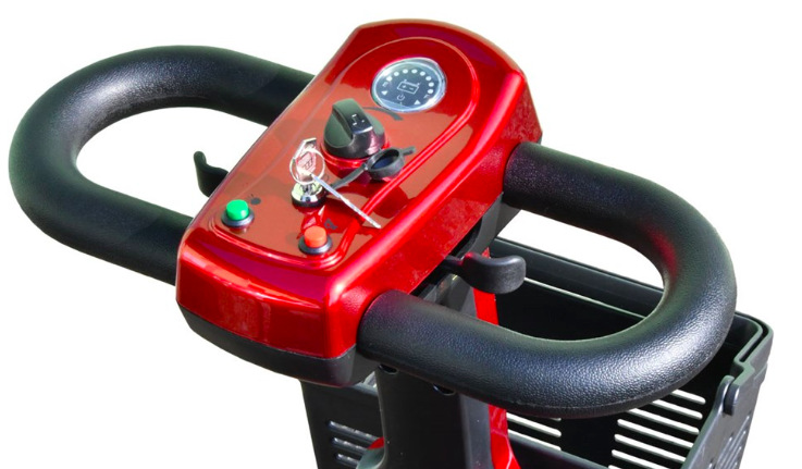 Elektrický vozík RACCEWAY SPLIT modrý Elektrický štvorkolesový vozík RACCEWAY® SPLIT, modrý