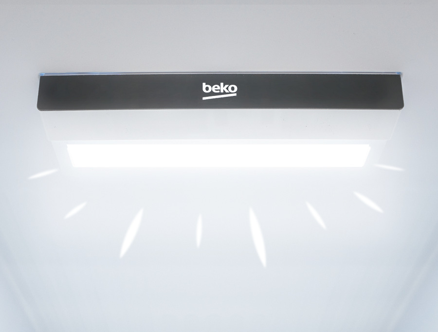Chladnička kombinovaná Beko B3BCNA294HS, NoFrost vstavaná, LED osvetlenie