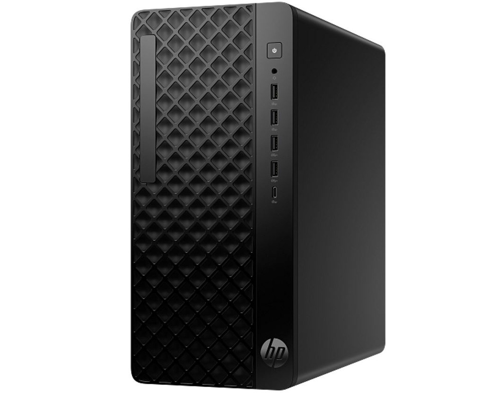 Stolný počítač HP ProDesk Tower 2 G1a čierny Počítač HP ProDesk Tower 2 G1a v pohľade zboku
