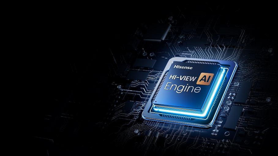 Televízor Hisense 50E8S Hi-View AI Engine obrazový chip, ktorý zaisťuje optimálny vizuálny zážitok
