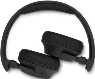 Slúchadlá Philips TAH4000BK/00 čierna Detail zložených slúchadiel Philips s príjemnou konštrukciou