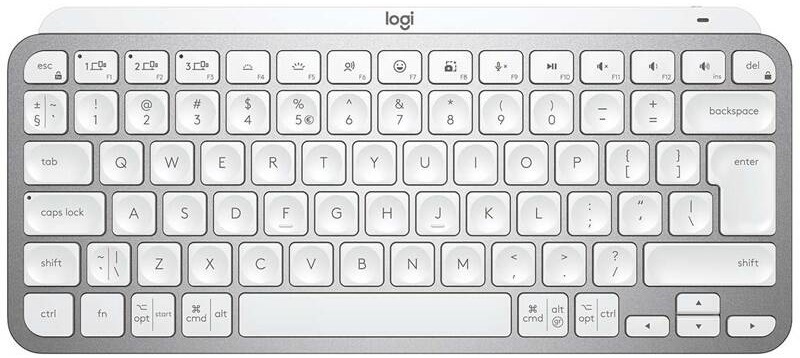 Klávesnica Logitech MX Keys Mini, US sivá