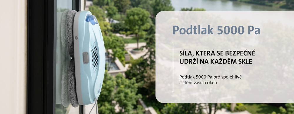 Robotický čistič okien ETA Finestro Smart 6329 90000 svetlo modrá Robotický čistič okien ETA Finestro Smart 6329 90000 svetlo modrá