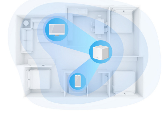 Kompletný Wi-Fi systém Mercusys Halo H30G (3-pack) Kompletný Wi-Fi systém Mercusys Halo H30G (3-pack)