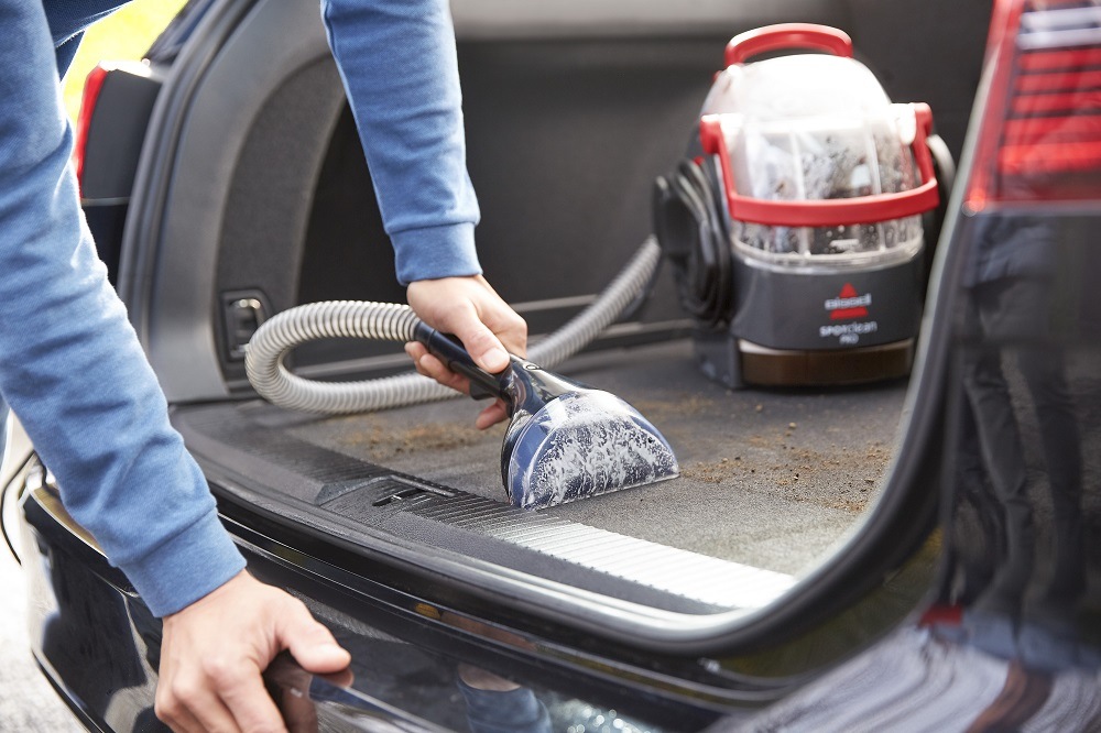 Tepovač kobercov Bissell 1558N SpotClean Professional čierny/červený Tepovač kobercov Bissell 1558N SpotClean Professional čierny/červený