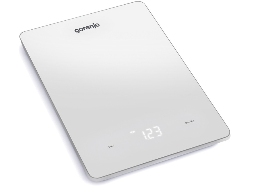 Kuchynská váha Gorenje KT10LBW, biela