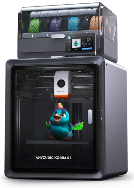 3D tlačiareň Anycubic Kobra S1 Combo čierna 3D tlačiareň Anycubic Kobra S1 Combo