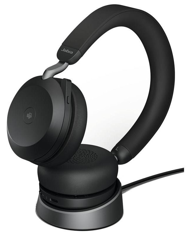 Headset Jabra Evolve2 75, USB-A, MS Stereo Stand čierny