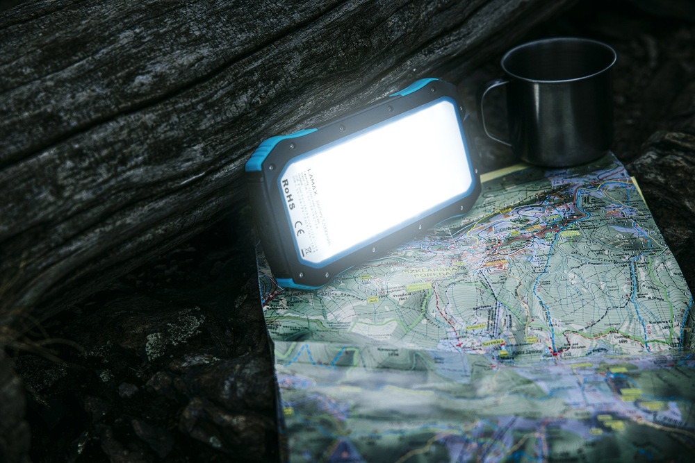 Powerbank LAMAX Journey 12 000mAh čierny/tyrkysový LAMAX Journey