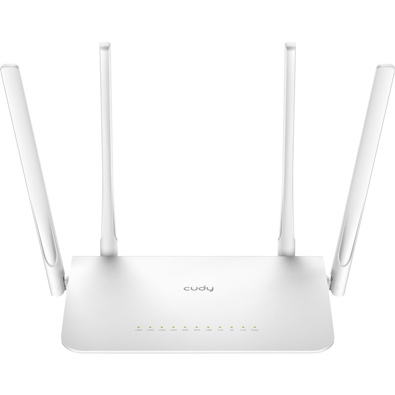 Router Cudy WR1300 AC1200 Wi-Fi Mesh Gigabit biely