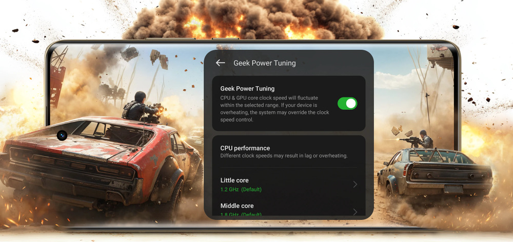 Mobilný telefón realme 14 Pro+ 5G 12 GB / 512 GB sivý