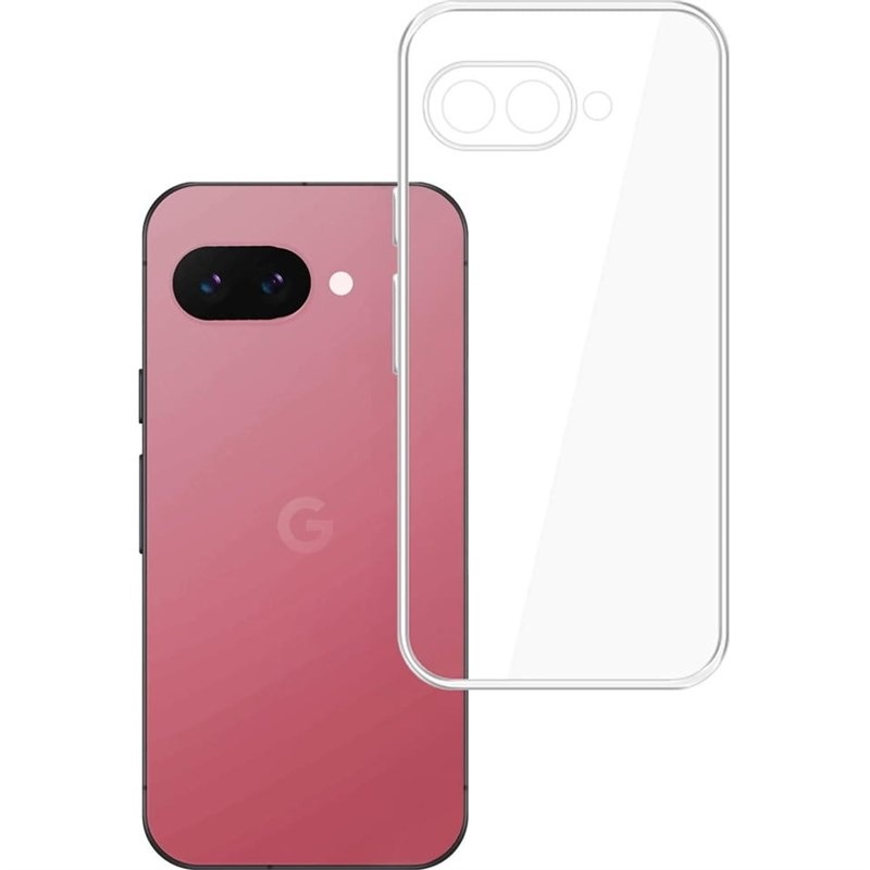 Kryt na mobil 3mk Clear Case na Google Pixel 9a priehľadný
