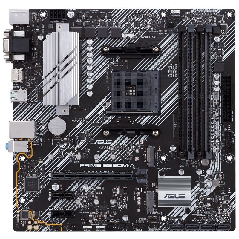 MB Asus PRIME B550-A AMD AM4, mATX