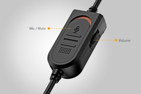Headset Genius HS-230U, USB-C čierny
