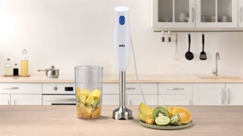 Ponorný mixér Braun MultiQuick 1 MQ10.001.MWH biely/modrý Ponorný mixér Braun MultiQuick 1 MQ10.001.MWH biely/modrý