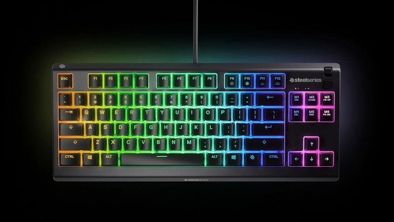Klávesnica SteelSeries Apex 3 TKL US čierna Klávesnica SteelSeries Apex 3 TKL US čierna