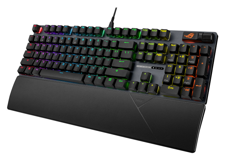 Klávesnica Asus ROG Strix SCOPE II X (ROG NX Snow V2) - CZ/SK čierna Klávesnica Asus ROG Strix SCOPE II X (ROG NX Snow V2) - CZ/SK čierna