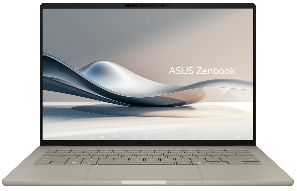 Ntb Asus Zenbook A14 Qualcomm Snapdragon-X2 Elite X2E-88-100, 14", RAM 32GB, SSD 1024GB, Qualcomm Adreno, Microsoft Windows 11 Pro - béžový