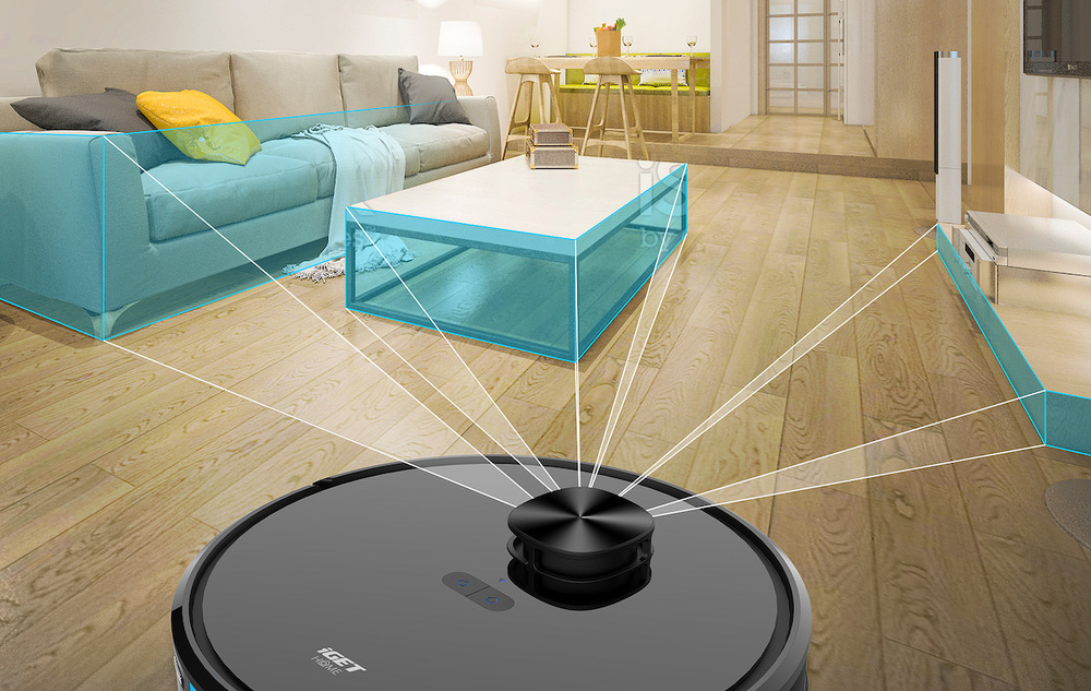 Robotický vysávač iGET HOME Hurricane G3 + Station GS1