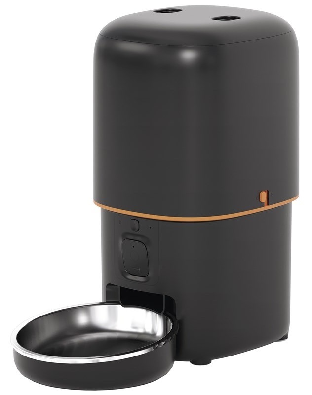 Inteligentný podávač EMOS GoSmart Pet Care s kamerou, 4 l, Wi-Fi čierne