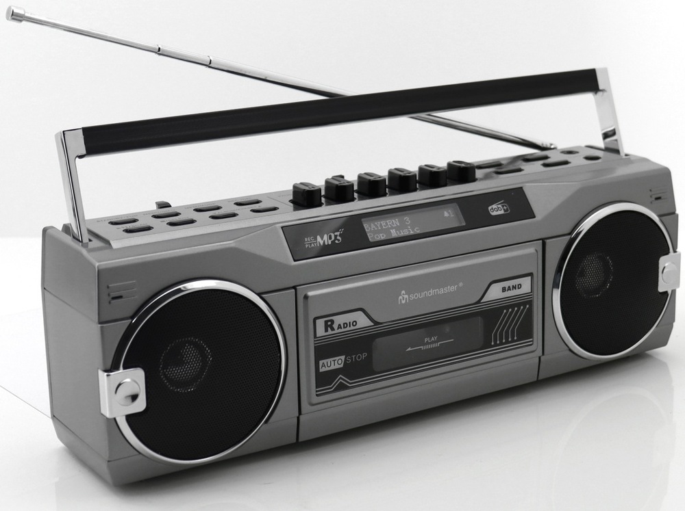 Rádiomagnetofón DAB+ Soundmaster SRR80TI