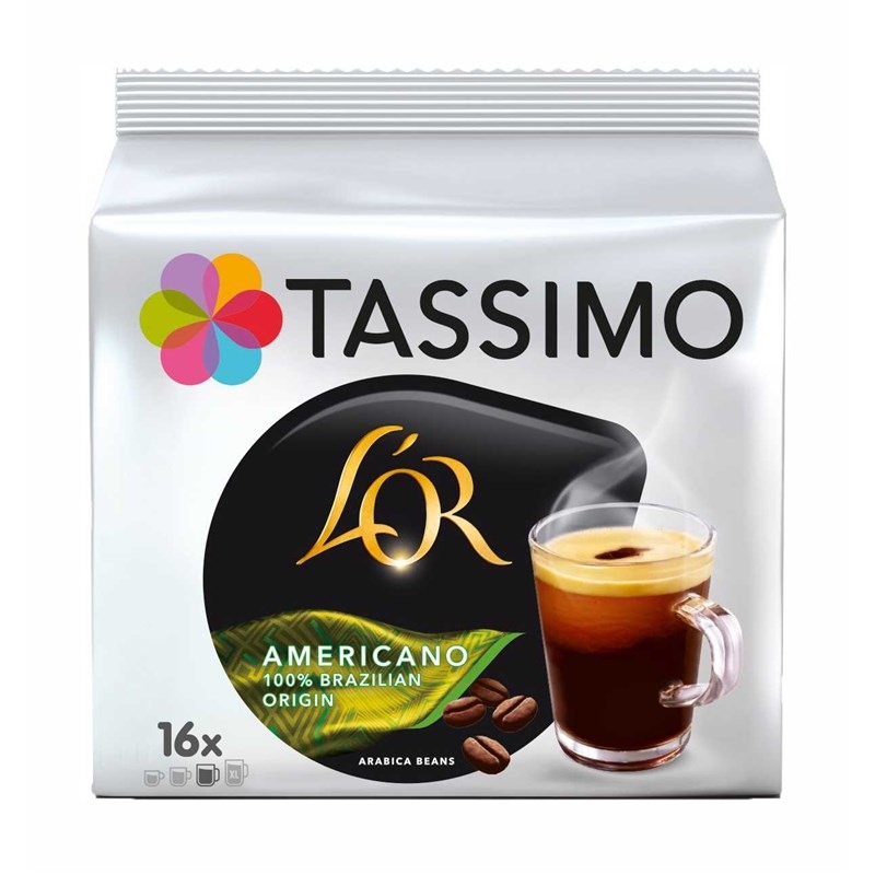Kávové kapsule Tassimo pre kávovary Tassimo, 100% arabika
