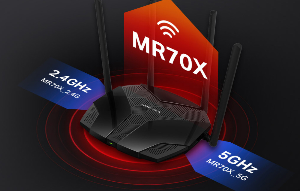 Router Mercusys MR70X čierny Router Mercusys MR70X čierny