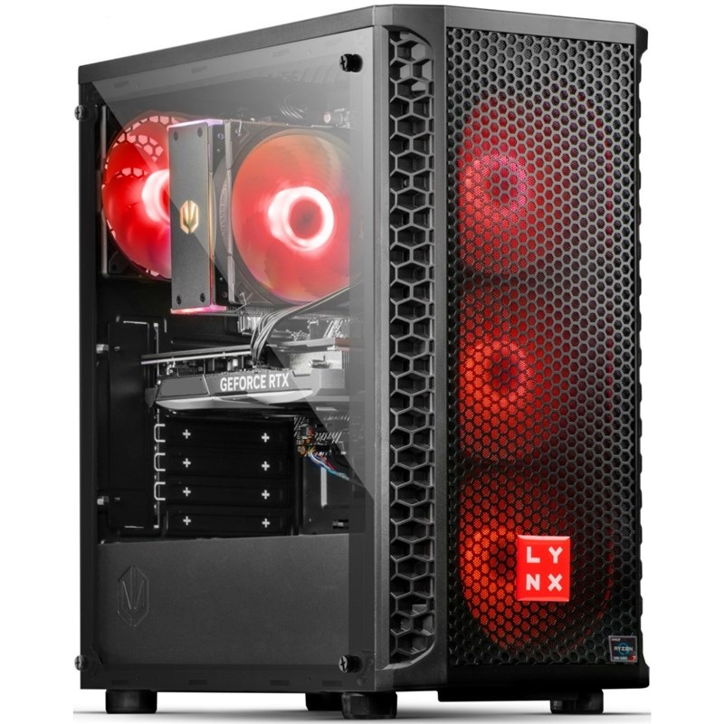 Herný počítač Lynx Challenger + Norton 360 STANDARD 10 GB + VPN 1 užívateľ/1 zariadenie na 1 rok čierny