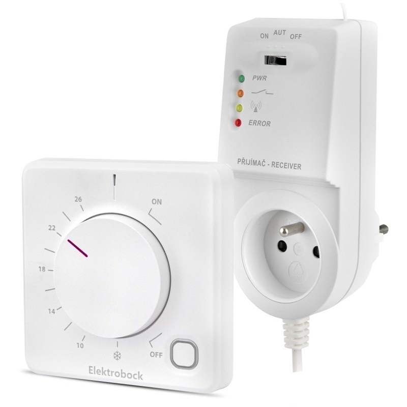 Termostat Elektrobock BT015, bezdrôtový