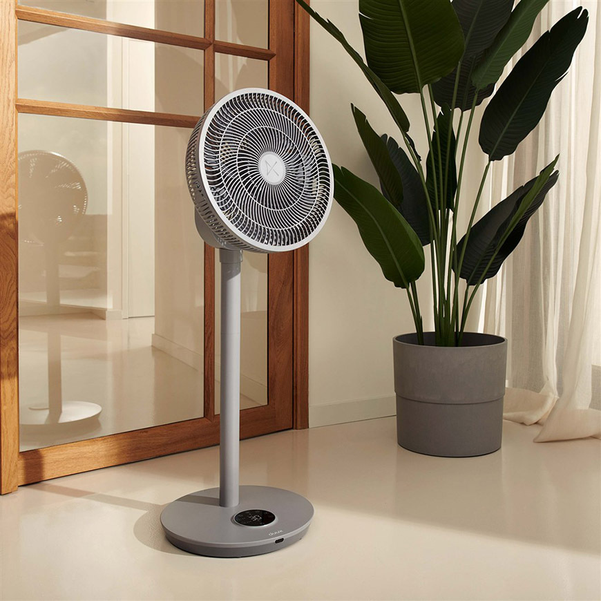 Ventilátor stojanový Duux DXCF74 Whisper Flex 2 Smart Grey sivý Ventilátor stojanový Duux DXCF74 Whisper Flex 2 Smart Grey