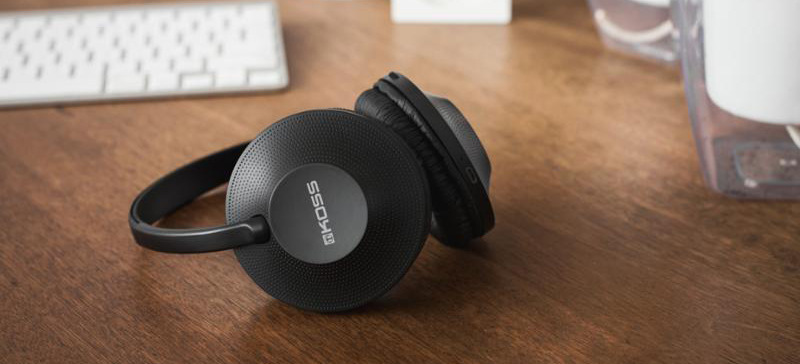 Slúchadlá Koss KPH/7 Wireless čierna Slúchadlá Koss KPH/7 Wireless čierna