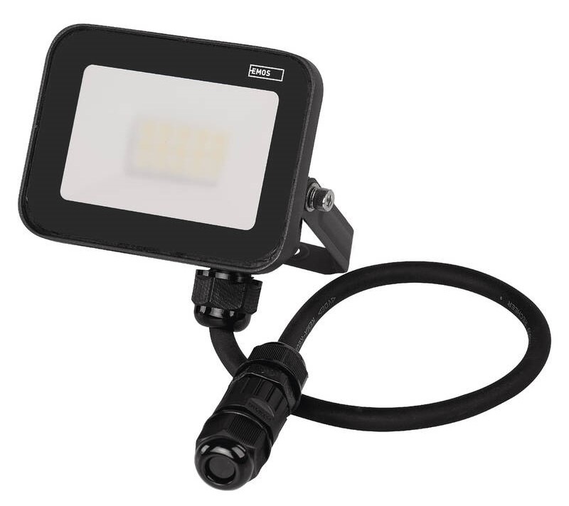 Reflektor EMOS INOVO 10W 1100LM IP65 NW čierny Reflektor EMOS INOVO 10W 1100LM IP65 NW - čierny
