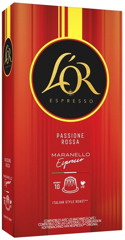 Kapsuly pre espressá L’OR Espresso Passione 10, 10 ks
