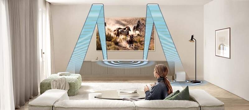Soundbar Samsung HW-S801D biely