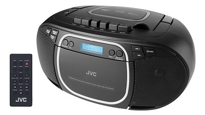 Rádiomagnetofón s DAB+/CD JVC RC-E561B-DAB čierny