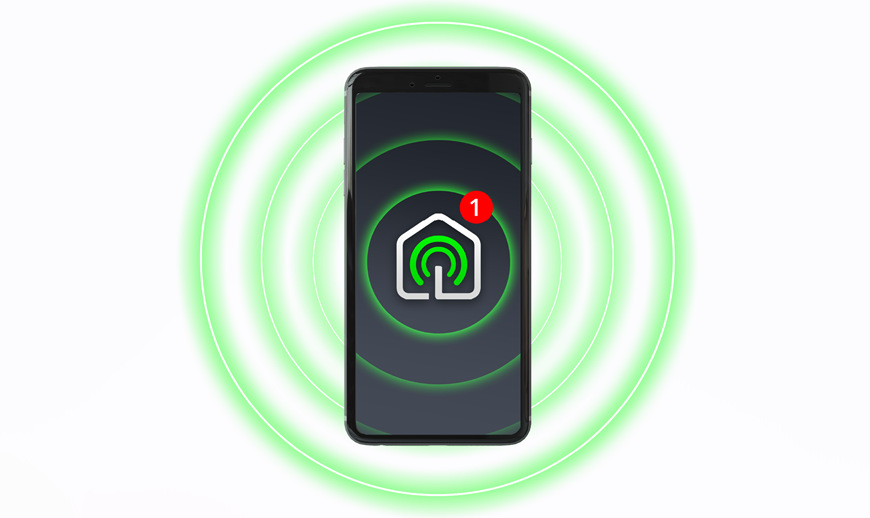 Detail obrázku mobilné aplikácie HomeWhiz.