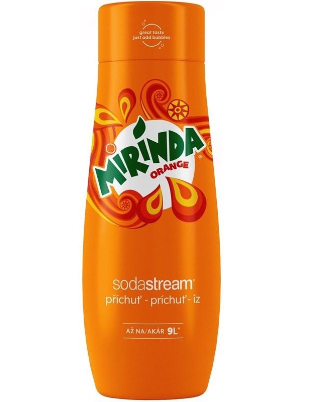 Príchuť pre šumivú vodu SodaStream MIRINDA 440 ml Príchuť pre šumivú vodu SodaStream MIRINDA 440 ml