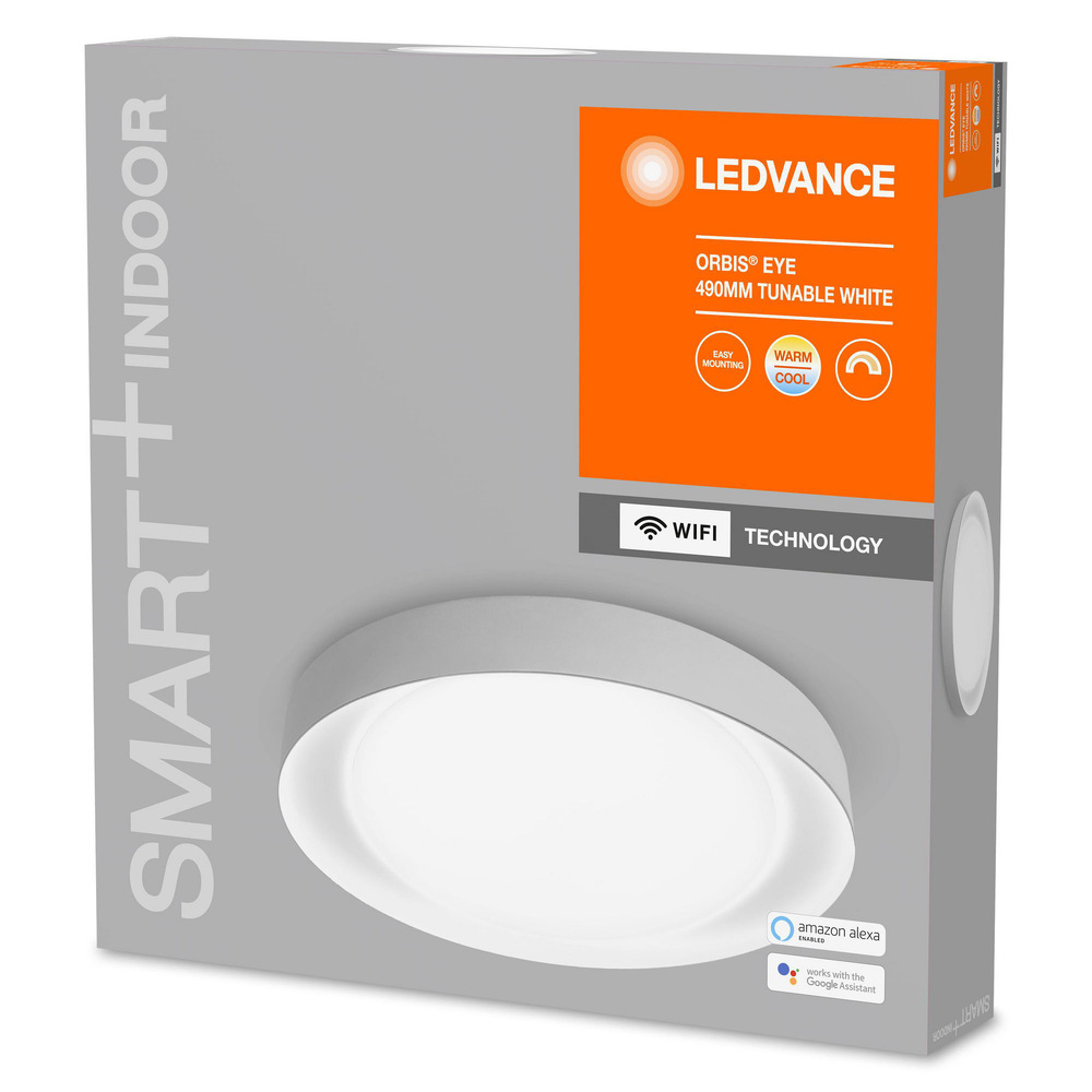 LEDVANCE SMART+ Orbis Tunable White Eye 490, šedá