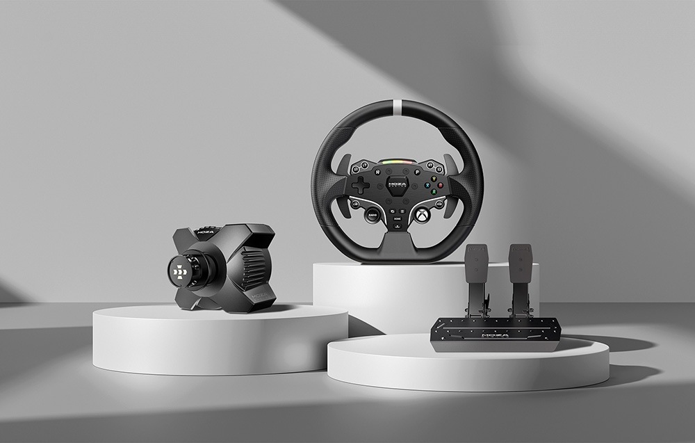 Súprava Moza Racing R3 + ES + SRP-Lite + svorky R3 je oficiálne licencovaná pre Xbox