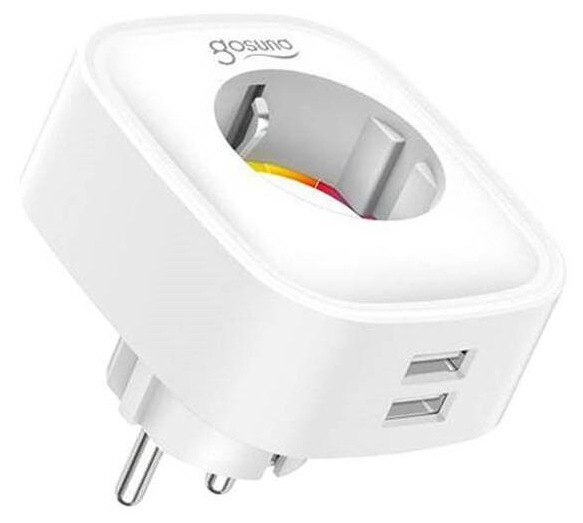Inteligentná zásuvka Gosund Smart Wi-Fi 2xUSB, Tuya