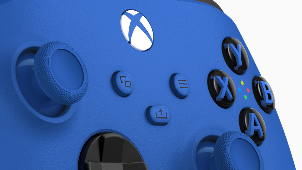Bezdrôtový ovládač Microsoft Xbox Series modrý Xbox Series Wireless Controller – White