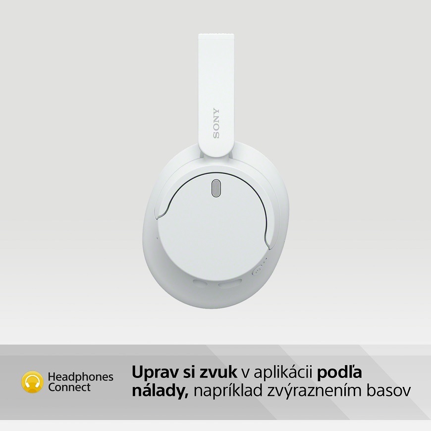 Slúchadlá Sony WH-CH720N biela Sony WH-CH720N, biela, headphones connect