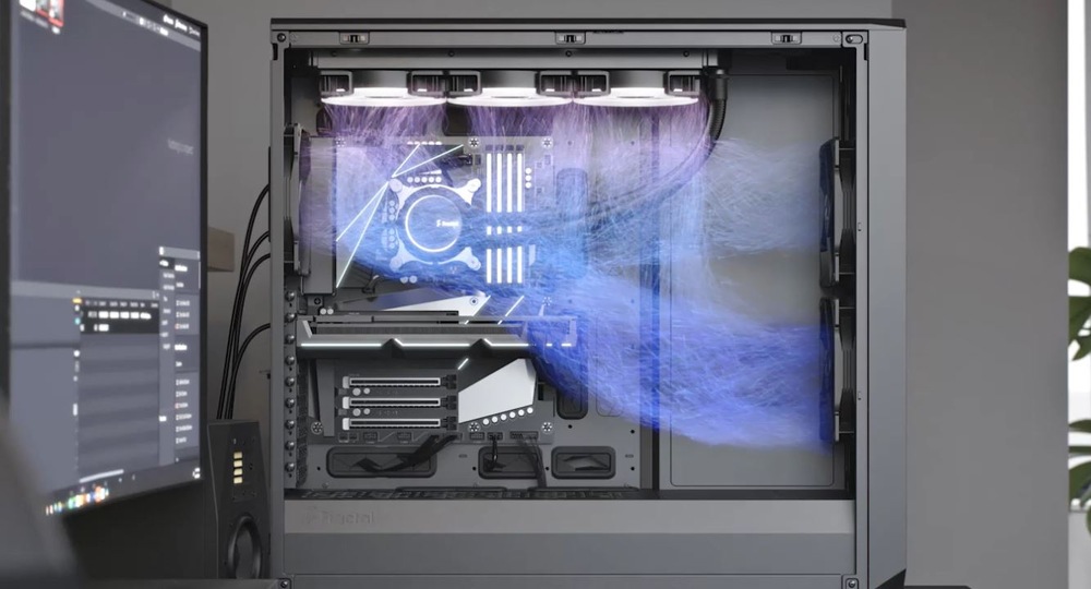 Case FRACTAL DESIGN Meshify 2 XL Tempered Glass Light Tint čierna FRACTAL DESIGN Meshify 2 XL Tempered Glass Light Tint
