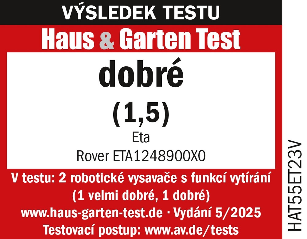 Robotický vysávač ETA Rover 1248 90010 antracitová farba Robotický vysávač ETA Rover 1248 90010 antracitová farba