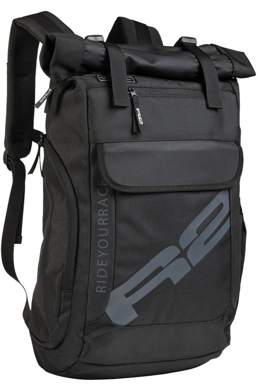 Batoh na notebook R2 Urbanite ATBP09A v čiernom minimalistickom dizajne