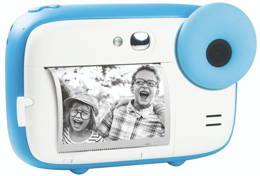 Instantný fotoaparát AgfaPhoto Realikids Instant Cam modrý Tlačí pomocou termálnej tlače